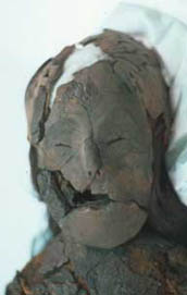 Image of a mummified Chinchorro boy