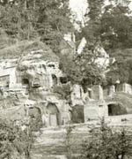 Nottingham Castle caves.