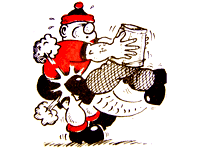 Biffa Bacon - Viz Character