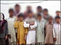 مدرسے سے بازیاب ہونے والے بچّے