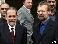 لاریجانی و سولانا