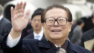 Cựu chủ tịch Giang Trạch Dân trong chuyến thăm Hoa Kỳ năm 2002