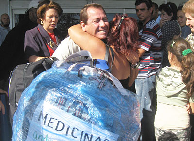 Abrazo (Foto: Raquel Pérez)