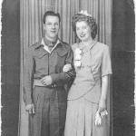 Me and my husband Jack Davies in 1946