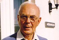 Harold Williams - ifaciwî sy'n falch iddo ymgartrefu yng Nghricieth.