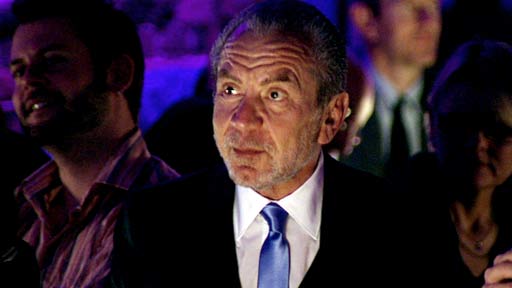 Sir Alan at the presentation