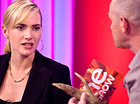 Kate Winslett in the studio. Photo by John Quintero