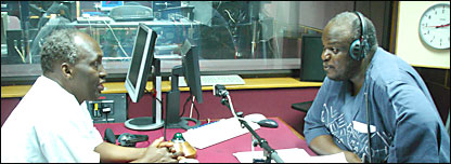 Ngugi Wa Thiong'o and Paul Bakibinga