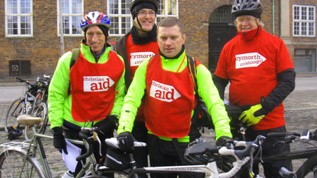 Deurodurwyr Cymorth Cristnogol yn Copenhagen