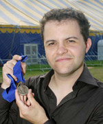 Gareth John, Llanarth - enillydd Gwobr Osborne Roberts 