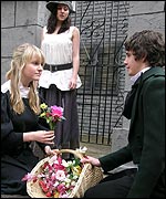 Cosette, Eponine and Marius