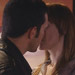 Ewan and Heather kissing!
