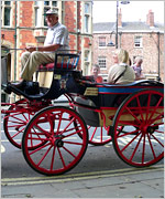 Ray Smith with tourists