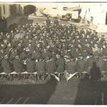 Christmas lunch 1943 Treviso, Italy