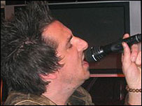 Chewy, lead singer with Kerbslider