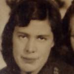 Violet Storey in her Railway uniform