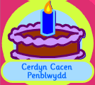 Cerdyn Cacen Penblwydd