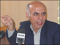 اشرف غنی احمدزی رييس دانشگاه کابل