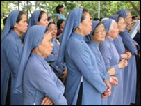 Lễ ở La Vang, hình của VietCatholic News