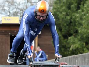 Chris Evans bob skeleton