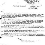 The official confirmation of my capture.