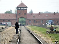 اردوگاه کار اجباری آشويتز در لهستان