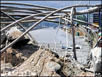 اسرائیلی بمباری کا نشانہ 