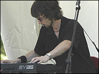 Keyboards and rhythm guitar by Garf