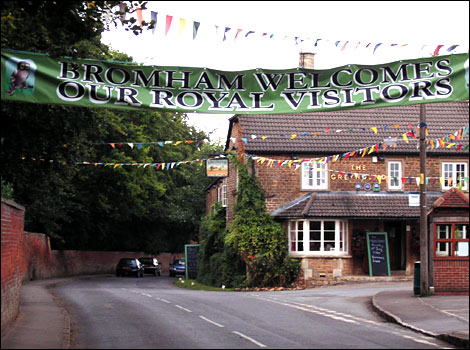 Camilla Duchess of Cornwall at Bromham