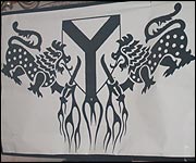 Teaspoonriverneck coat of arms.