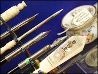 Pen nibs and holders