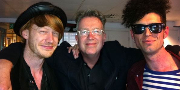 Nick Pini, Tom Robinson, Lou Vainglorious