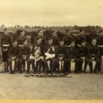 "A" Company 8th Battalion Army Cadets had the Battalion band. We marched many a mile with them playing "The Durham's are coming up the Hill" and the girls only had eye's for the band boys. Of course I was jealous.