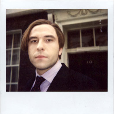 David Walliams make-up polaroid