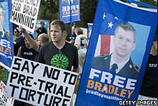 Bradley Manning's supporters