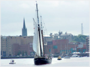 Another of the Tall Ship visitors
