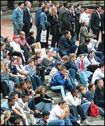 At the BBC Big Screen