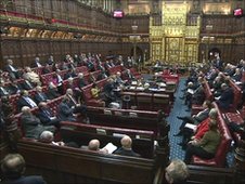 House of Lords on Monday night