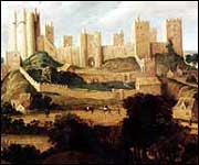 Painting of Pontefract Castle