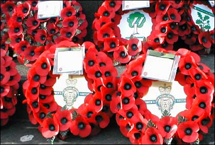 Remembrance Sunday in Hereford