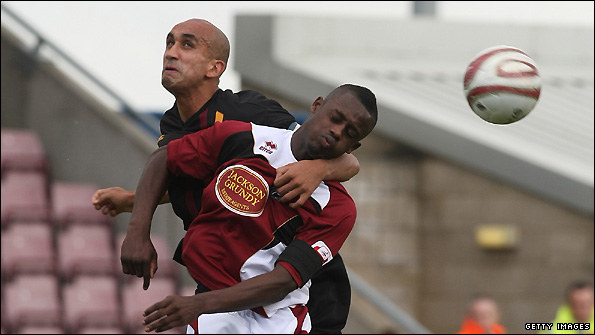 Zesh Rehman in action for Bradford