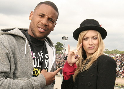 Fearne & Reggie out and about!