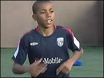 Jerome, a young footballer