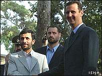 احمدی نژاد و اسد در تهران - آرشيو