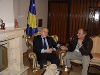 Presidenti Sejdiu në një intervistë për BBC-në