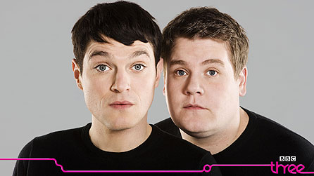 Mathew Horne and James Corden (image credit: BBC/Ellis Parrinder