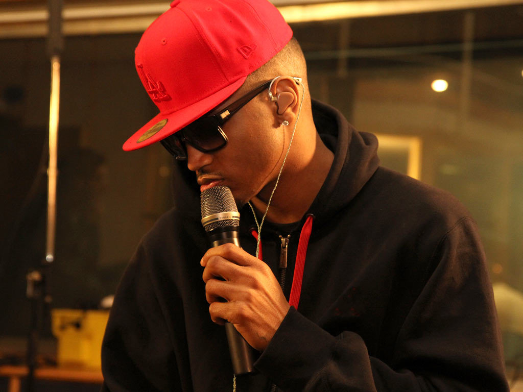 Trey Songz in the 1Xtra Live Lounge