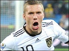 German footballer Lukas Podolski