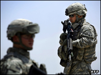 سرباز آمریکایی در عراق 