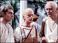 Hoàng đế La Mã Claudius trong một bộ phim của BBC